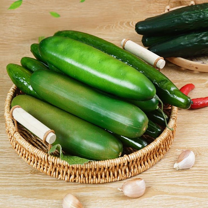 Art Craft Display - Simulation Bubble Long Cucumber Model Table