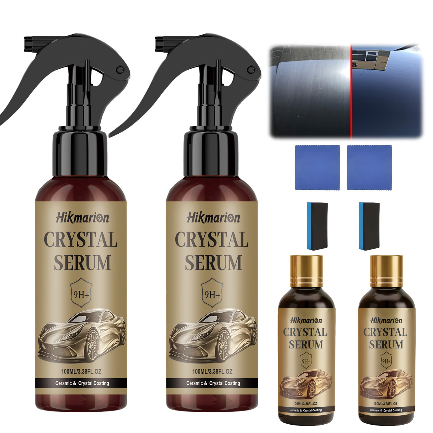 Polymer Clay Set - Auto Crystal Serum Kit Advanced Graphene