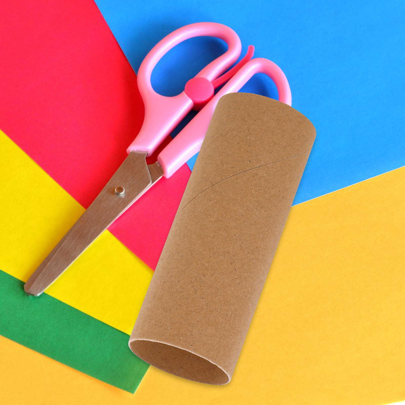 Art Craft Youtube - 20Pcs DIY Paper Tubes Round Cardboard