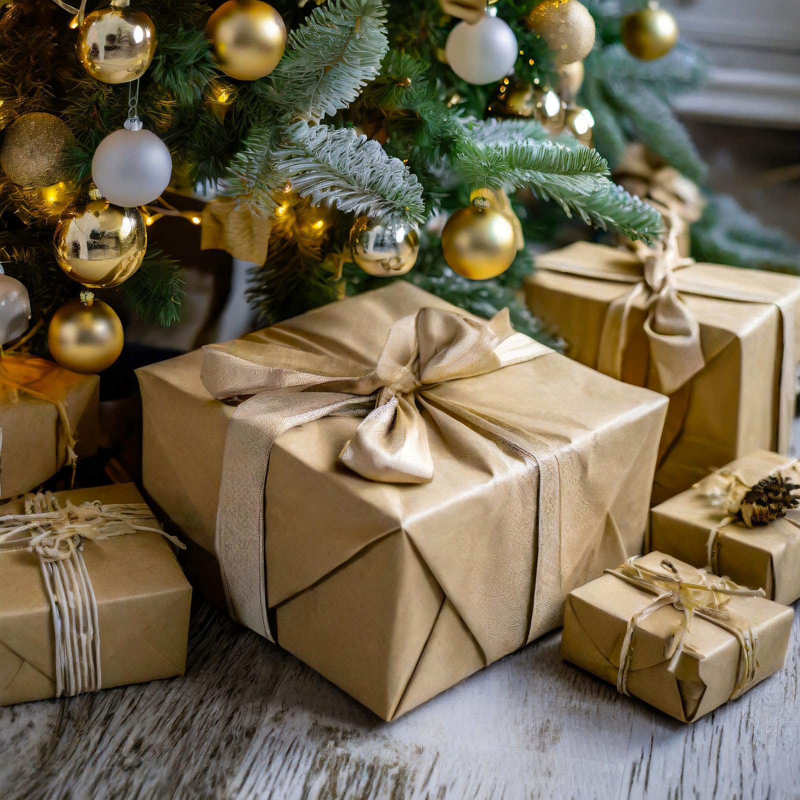 Art Craft Recycled Materials - Kraft Paper Brown Ideal for Gift