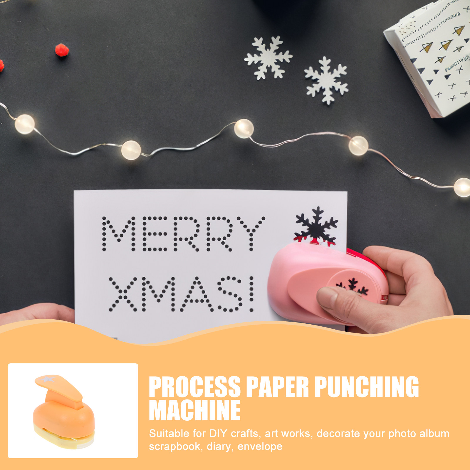 Art And Craft Photos - Easy Use Manual Paper Punch for