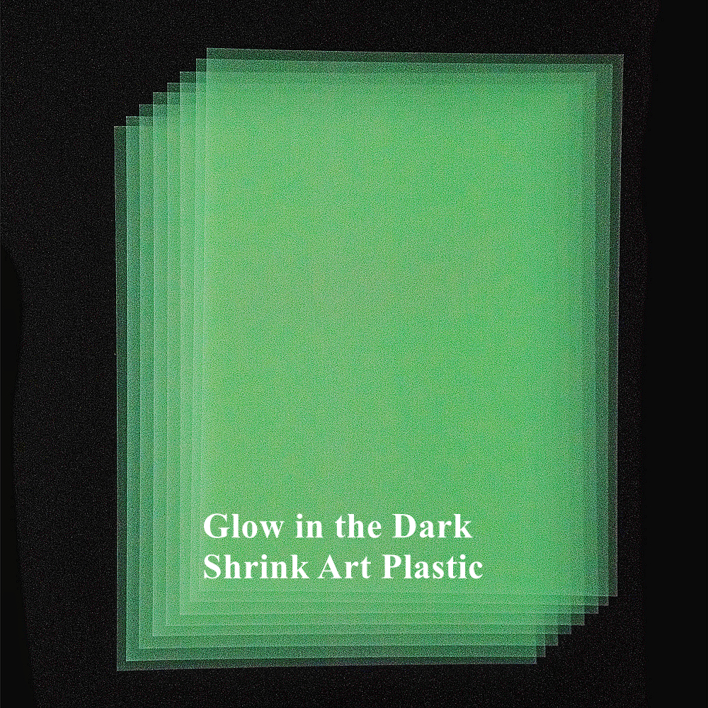 Art Craft Toddler - Luminous Shrink Plastic Sheet DIY Handmade