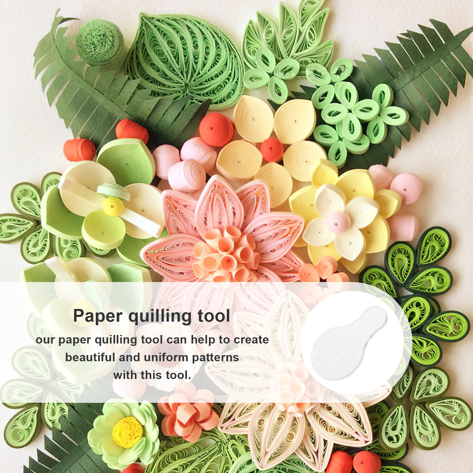 Art Craft Handmade - 4Pcs Paper Quilling Tool Manual Plastic