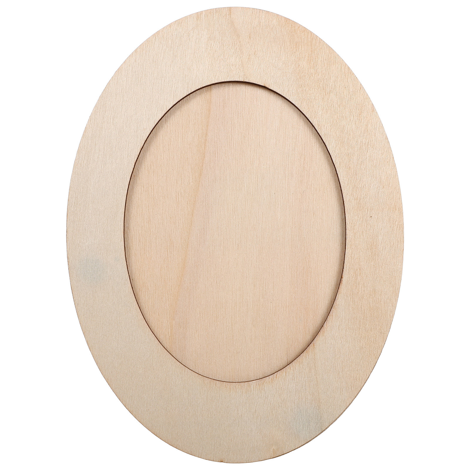 Art Craft Activities For Preschoolers - DIY Unfinished Wooden Oval Photo Frame