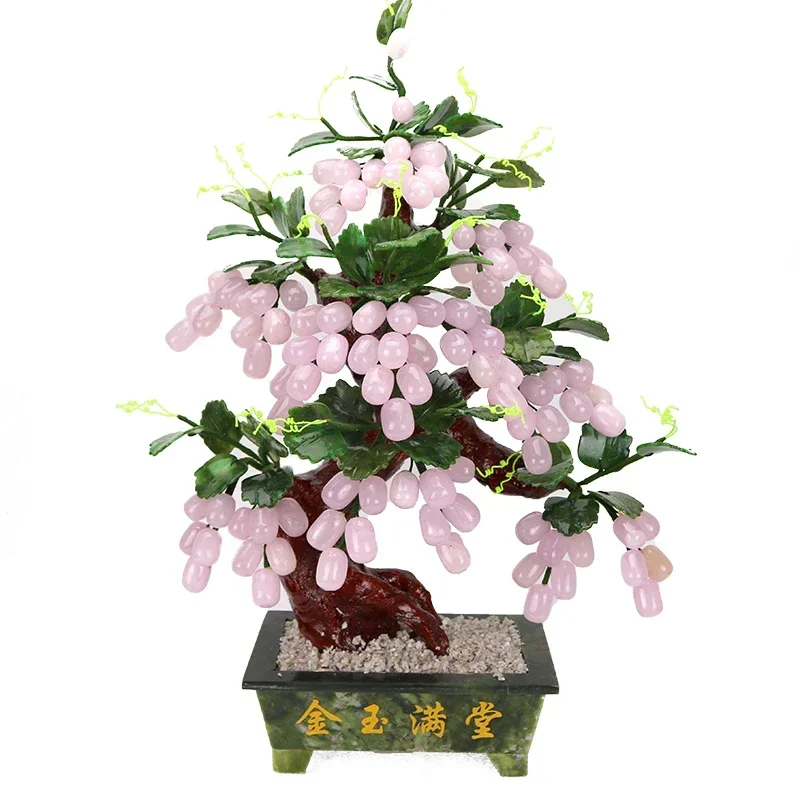 Stone ornament grape tree Zhao - مراجعة Art Craft Christmas Tree وسعره
