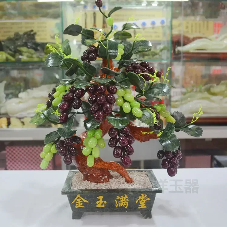 Stone ornament grape tree Zhao - مراجعة Art Craft Christmas Tree وسعره