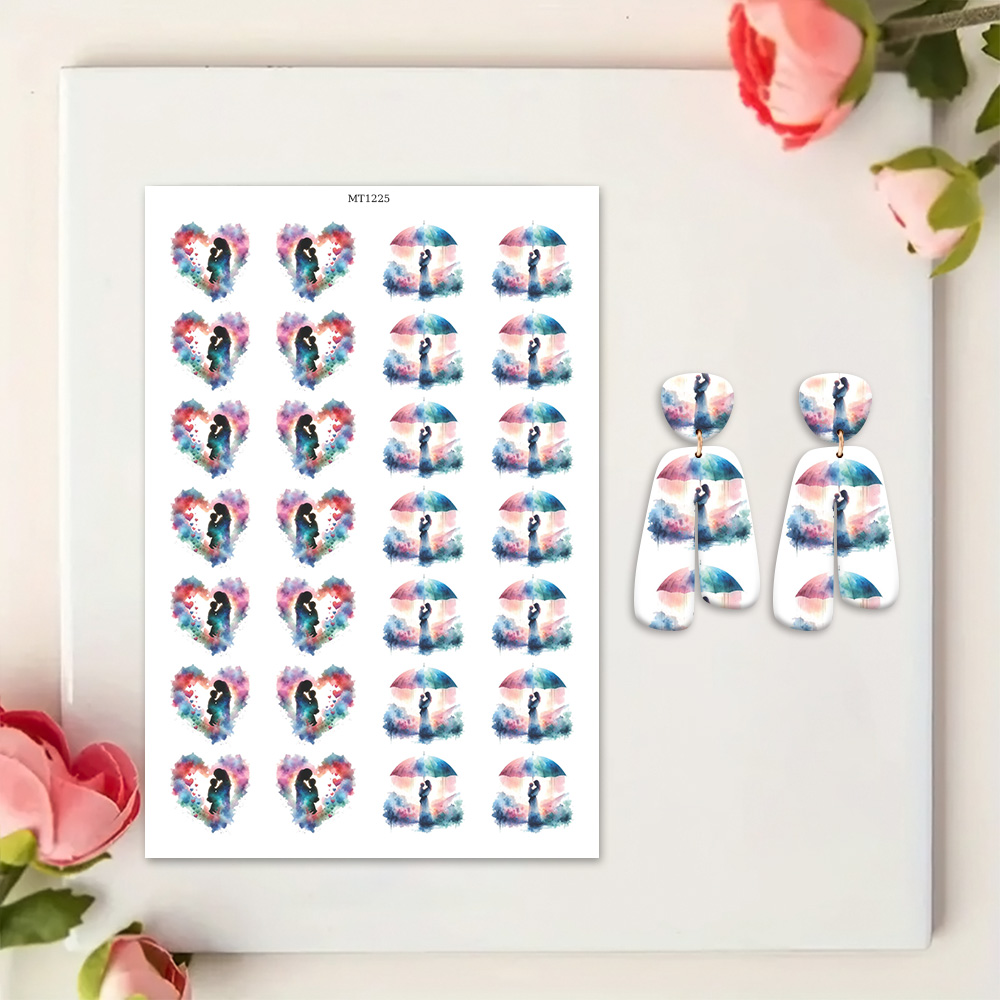 20pcs/set Heart Mother's Day P - مراجعة Polymer Clay Set وسعره
