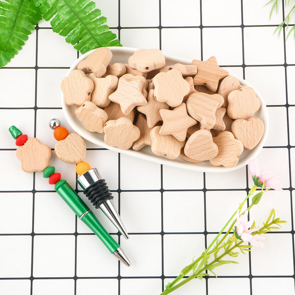 Kovict 15pcs Beech Wood Bear F - مراجعة Art Craft Handmade وسعره