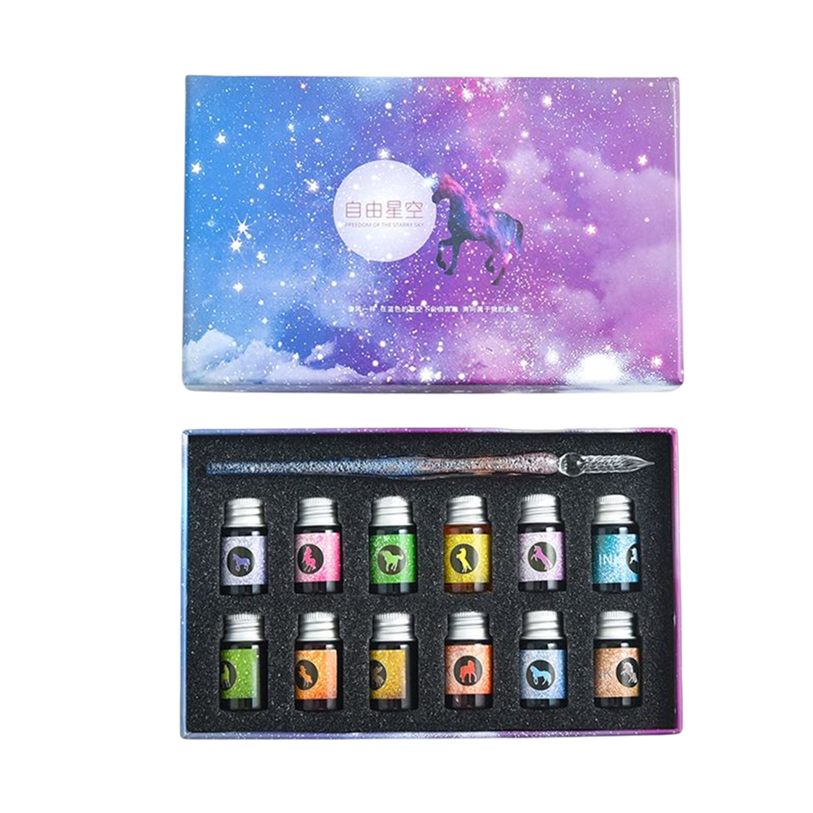 Calligraphy Glass Dip Pen Ink  - مراجعة Calligraphy Pen Set وسعره