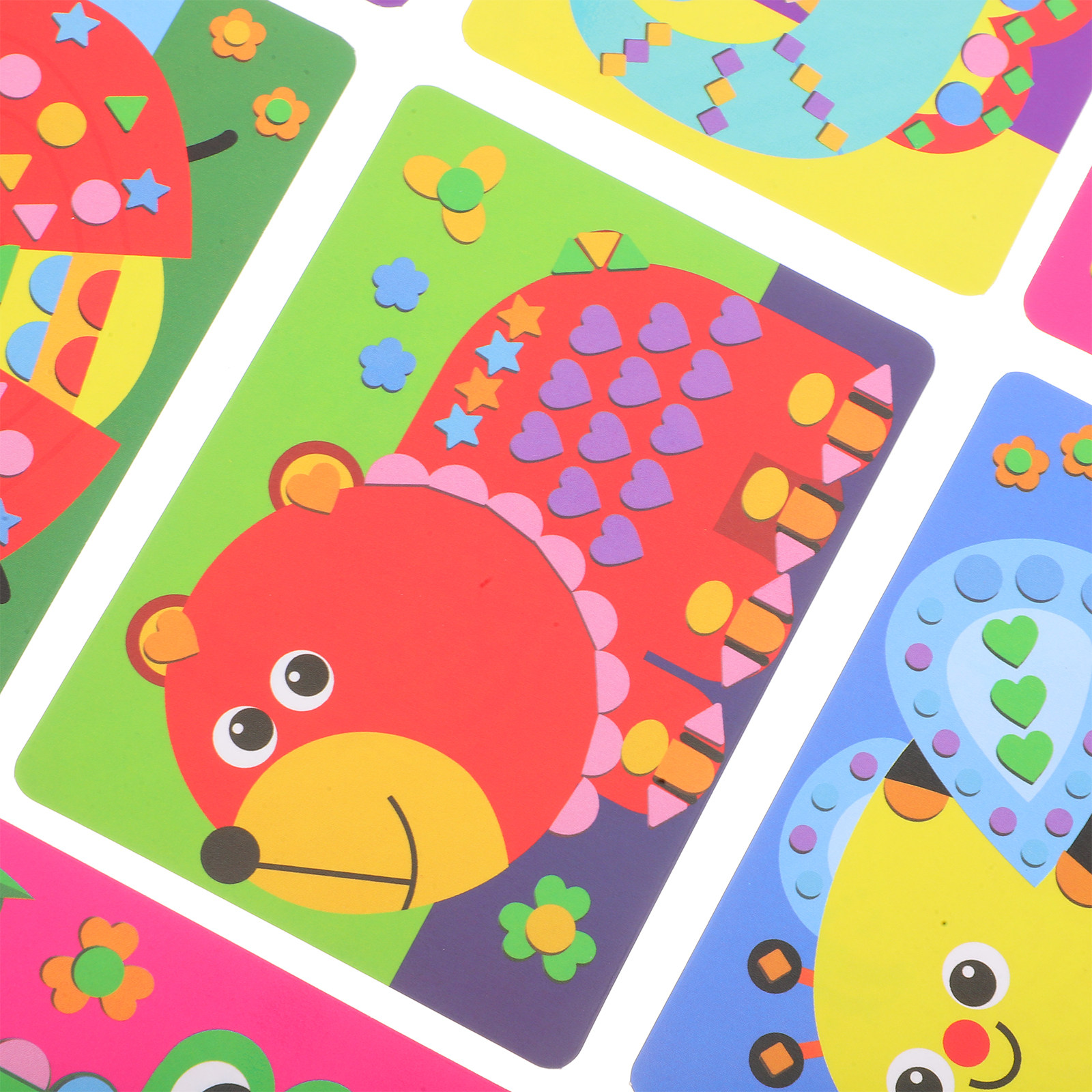 1Set 3D Eva Sticker Puzzle Cre - مراجعة Art Craft Activities For Preschoolers وسعره