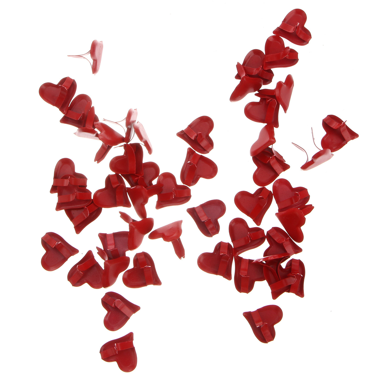 50Pcs Mini Brads Heart Shape P - مراجعة Art And Craft Photos وسعره