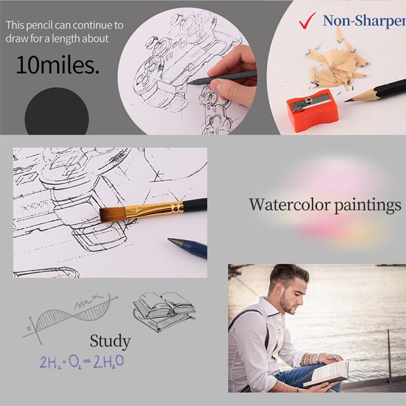 39pcs/set Creative Metal Penci - مراجعة Calligraphy Pen Set وسعره