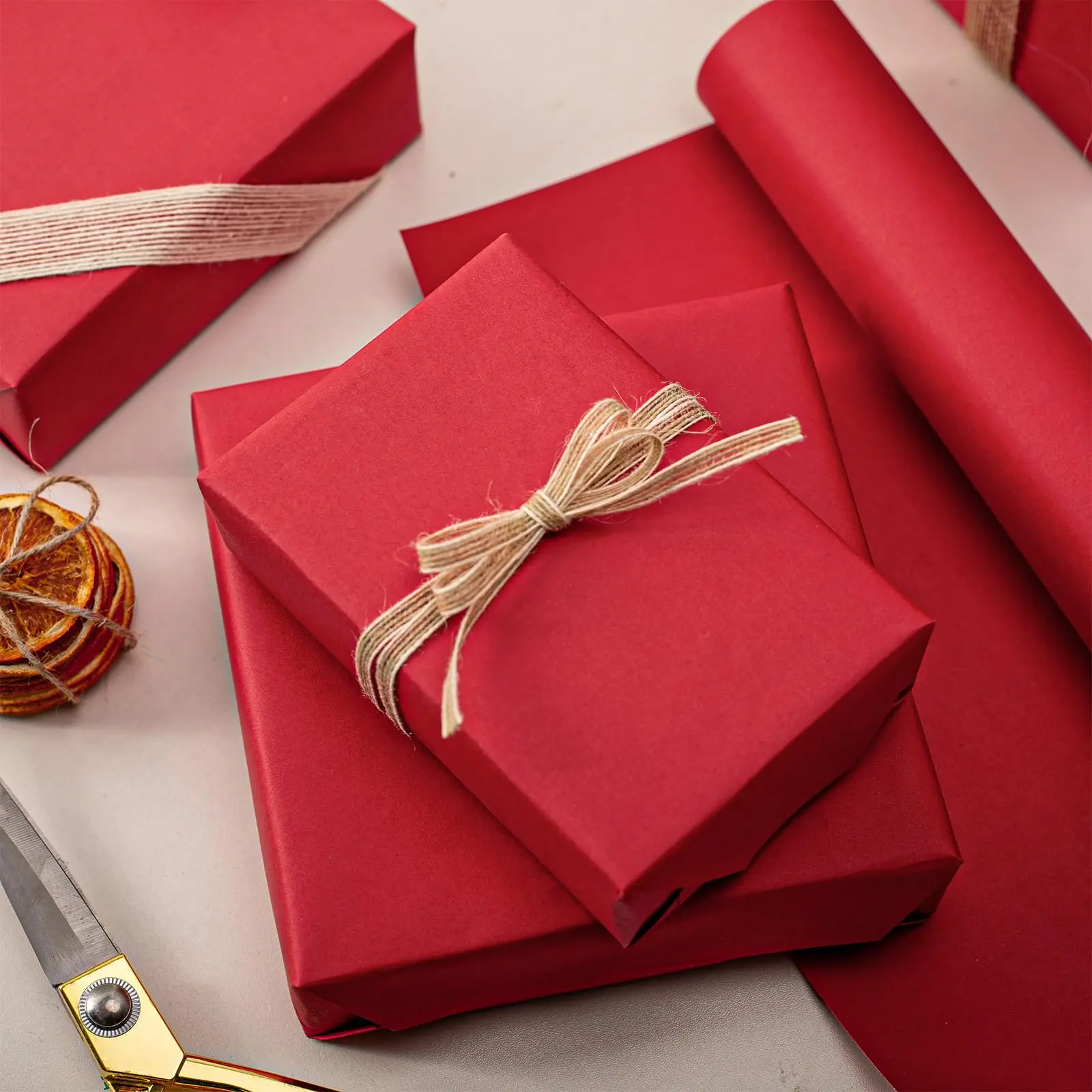 Kraft Paper red Ideal for Gift - مراجعة Art Craft Recycled Materials وسعره