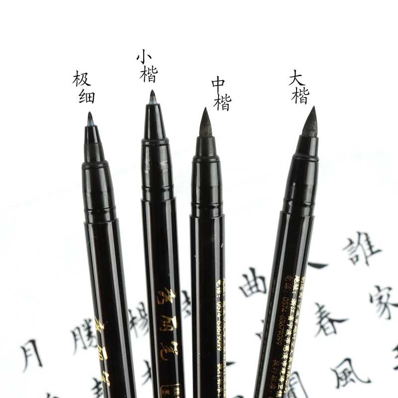 Brush Lettering Pens Set Black - مراجعة Calligraphy Pen Set وسعره