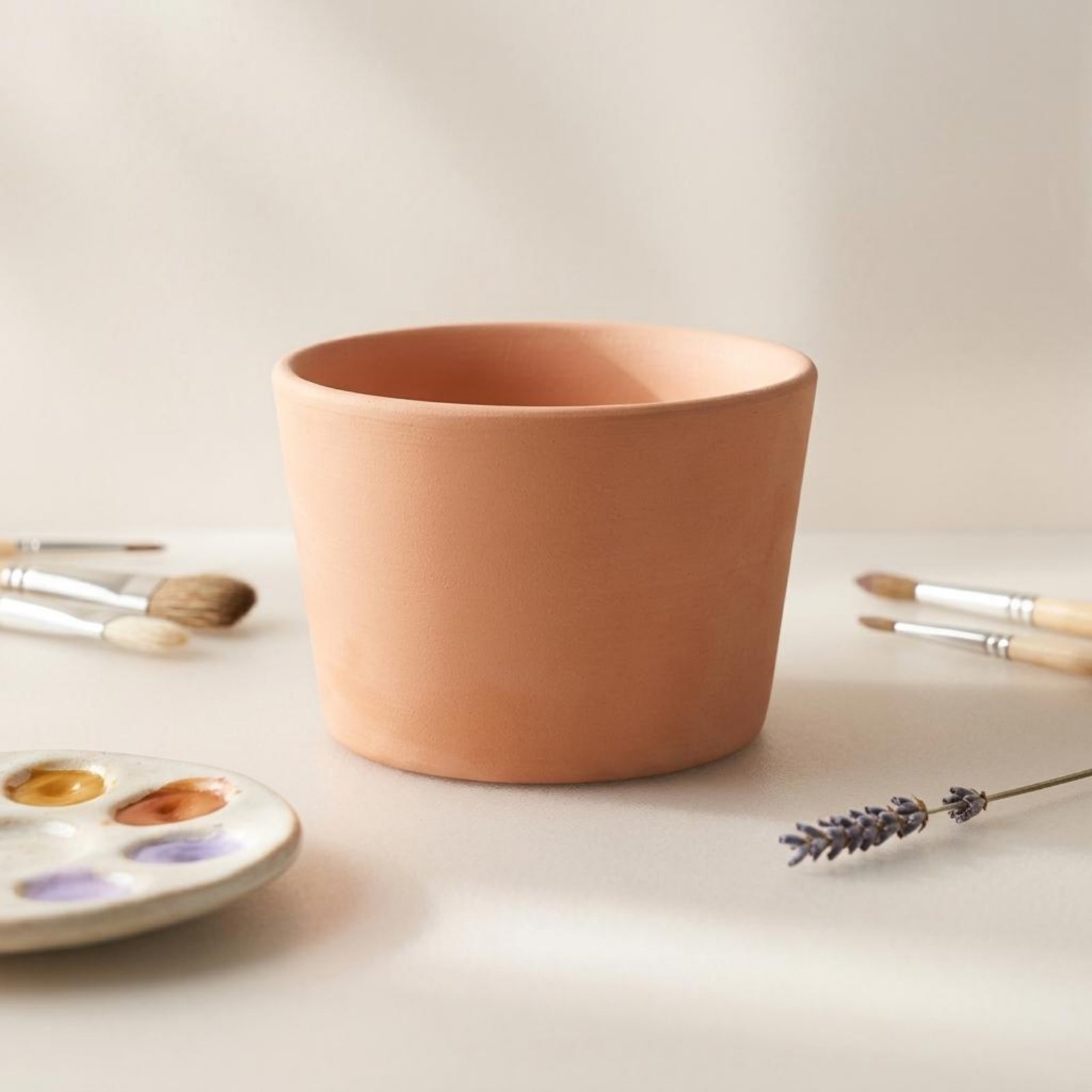 Bisque Pottery Cup Gift Idea U - مراجعة Art Craft Class وسعره