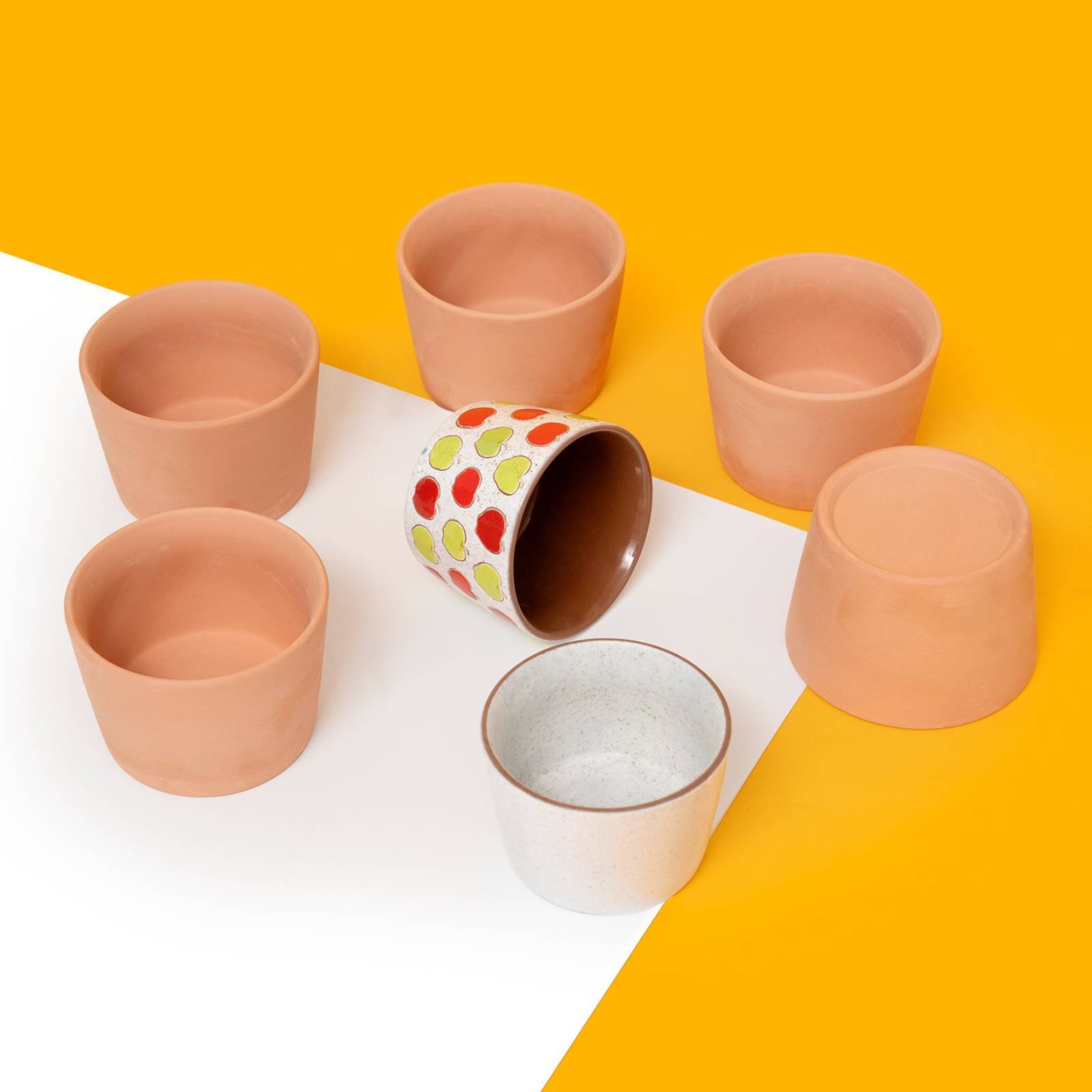 Bisque Pottery Cup Gift Idea U - مراجعة Art Craft Class وسعره