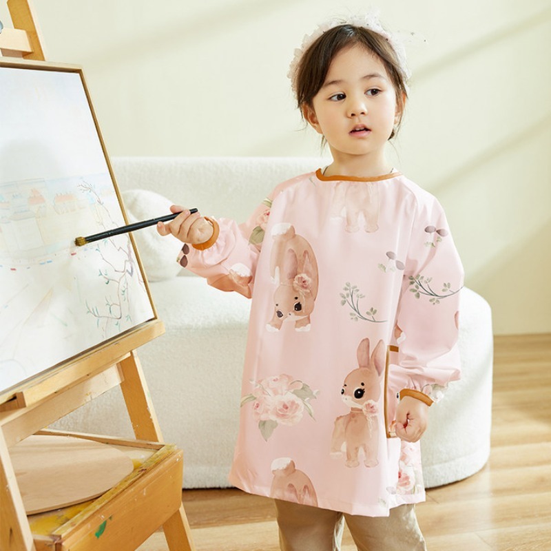 Children Waterproof Art Cover  - مراجعة Art Craft Class وسعره