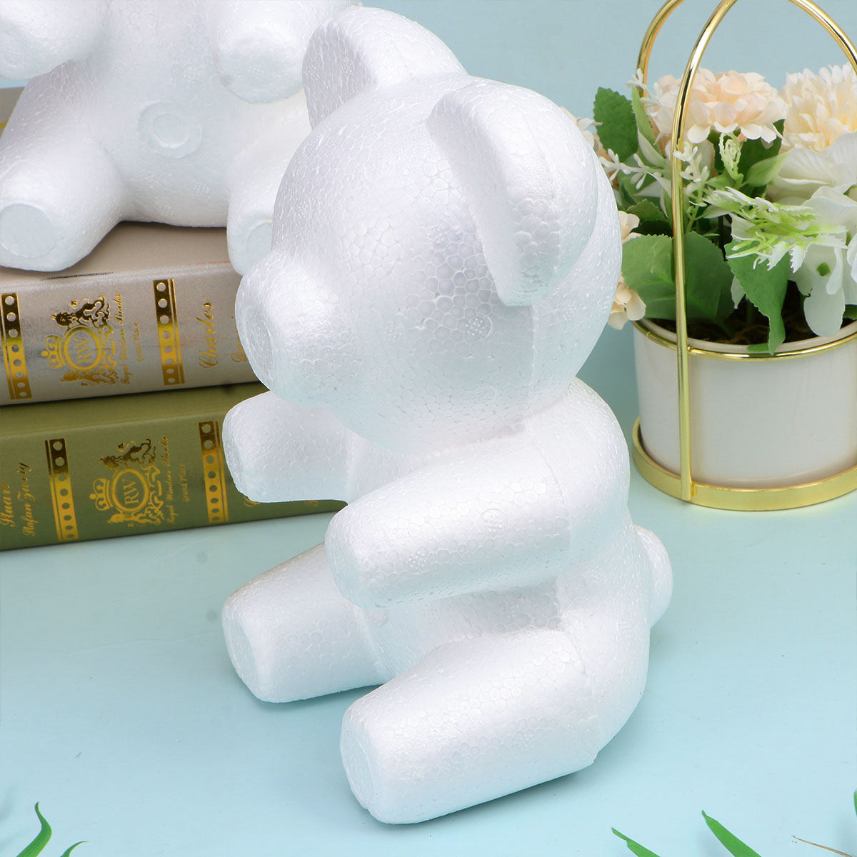 2Pcs 15Cm Sitting Foam Bear Cr - مراجعة Art Craft Activities For Preschoolers وسعره