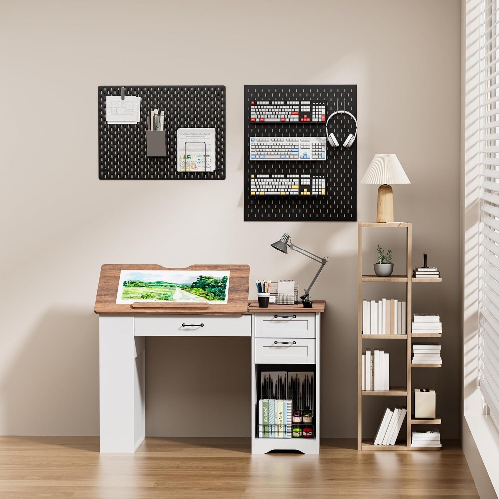 Adjustable Art Table with Stor - مراجعة Art & Craft Paper Ideas وسعره