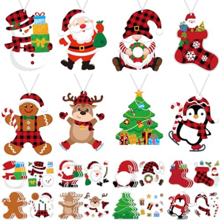 Sets Christmas Crafts Kits for - مراجعة Art Craft Christmas Tree وسعره