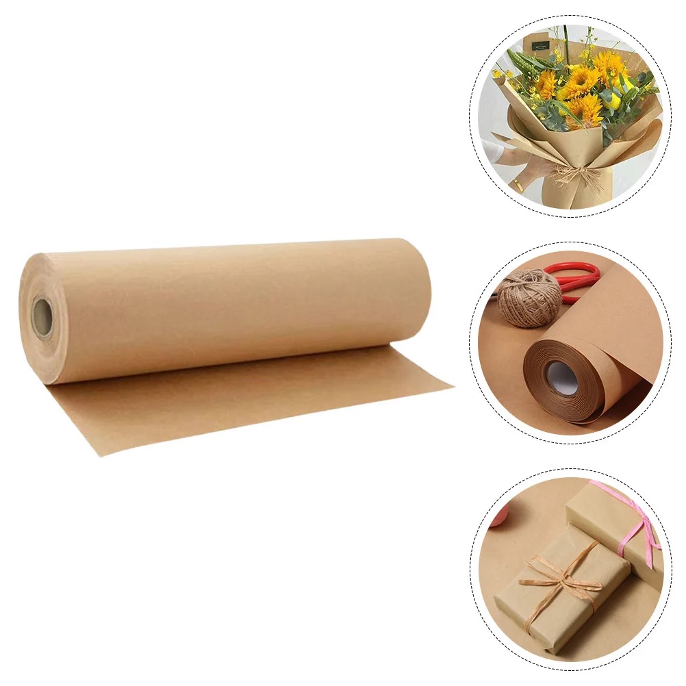 Brown Kraft Paper Ideal for Gi - مراجعة Art Craft Recycled Materials وسعره