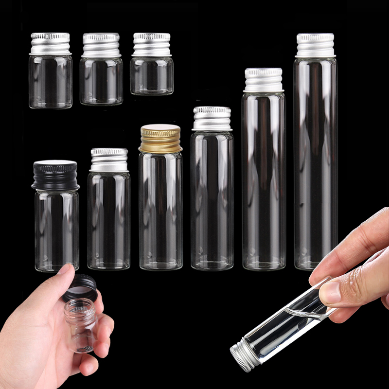 50PCS 5ML-100ML Mini Glass Tes - مراجعة Art Craft Youtube وسعره