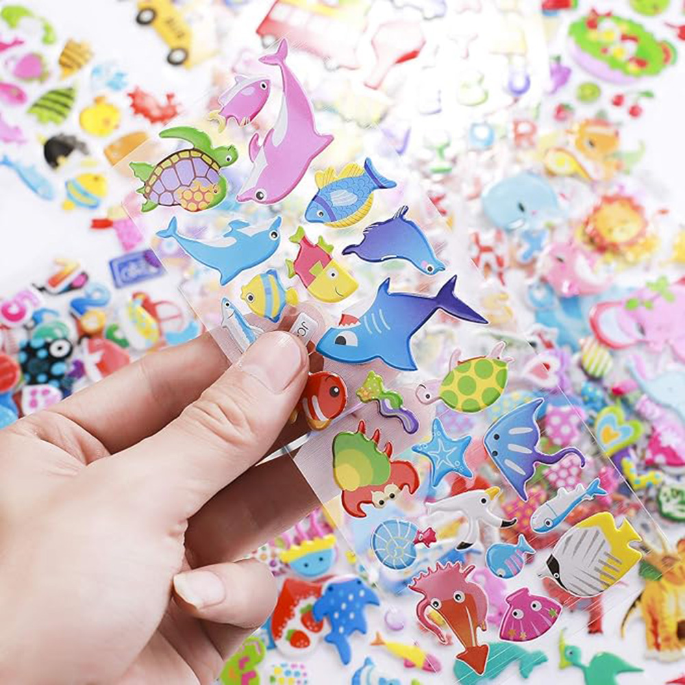 3D Puffy Bubble Stickersfor Ki - مراجعة Art Craft Toddler وسعره