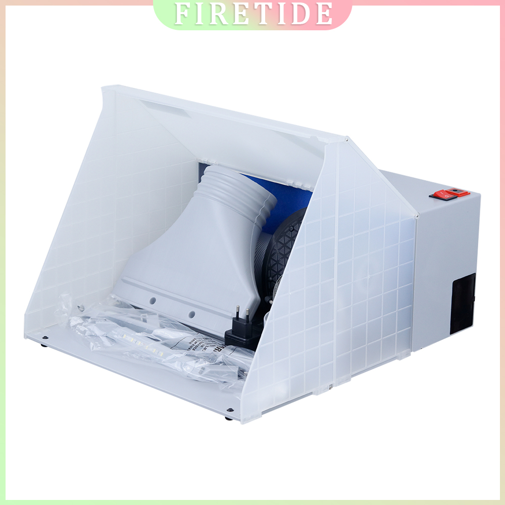 Portable Airbrush Spray Booth  - مراجعة Art Craft Youtube وسعره