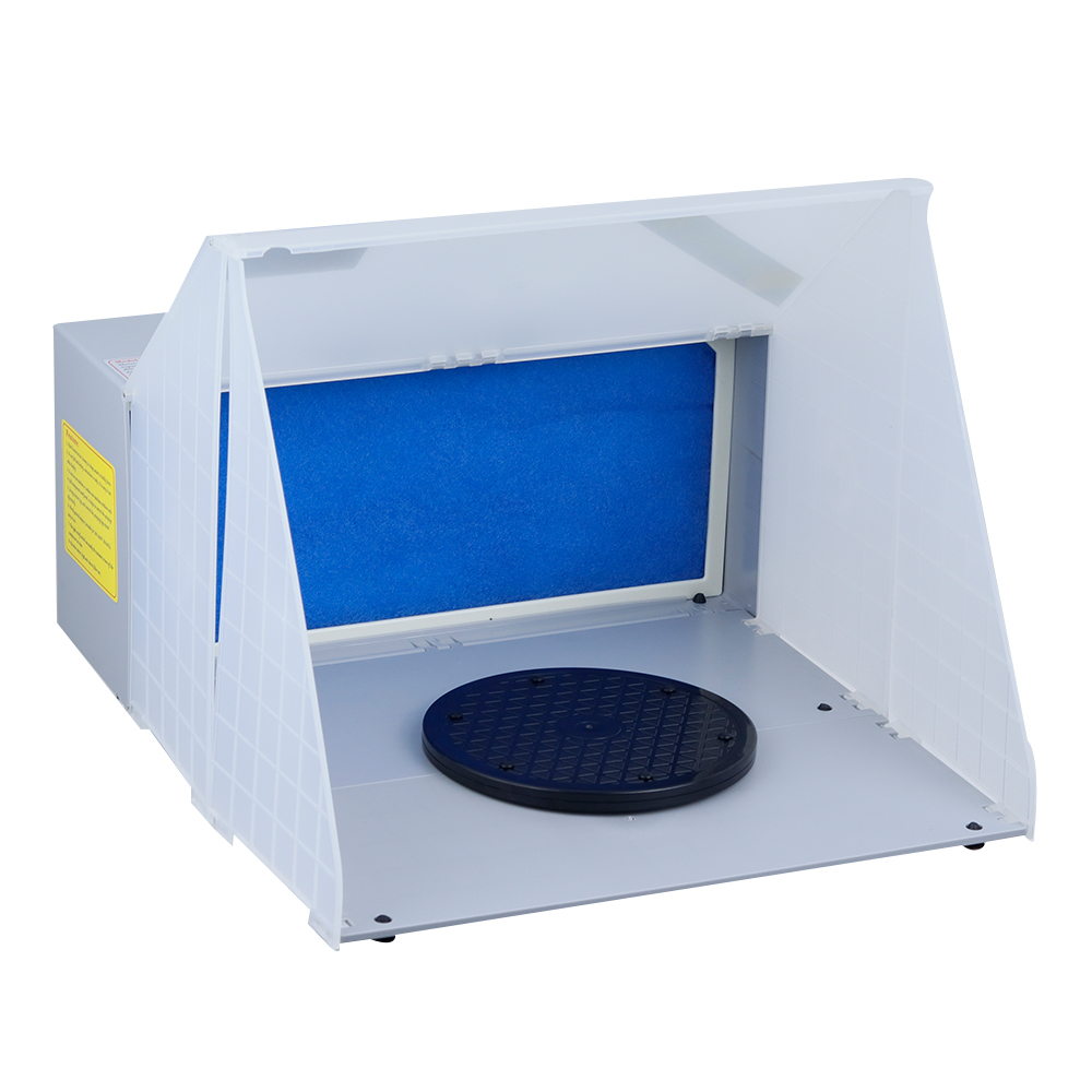Portable Airbrush Spray Booth  - مراجعة Art Craft Youtube وسعره