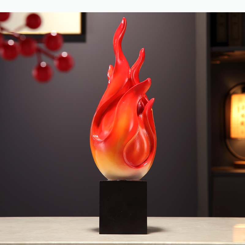 Fire Induced Wealth Ornament R - مراجعة Art Craft Display وسعره