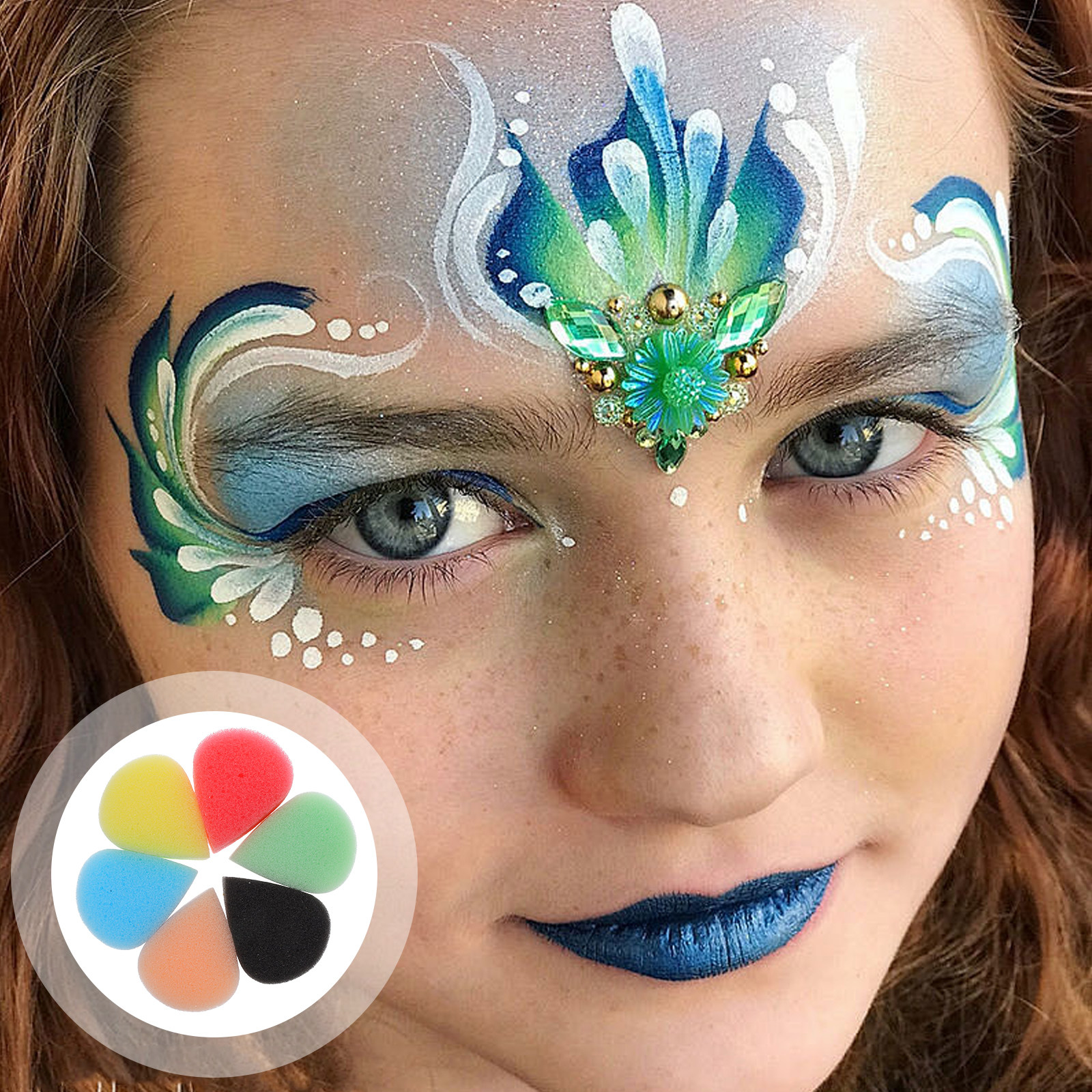 6Pcs Children Face Painting Sp - مراجعة Art Craft Class وسعره