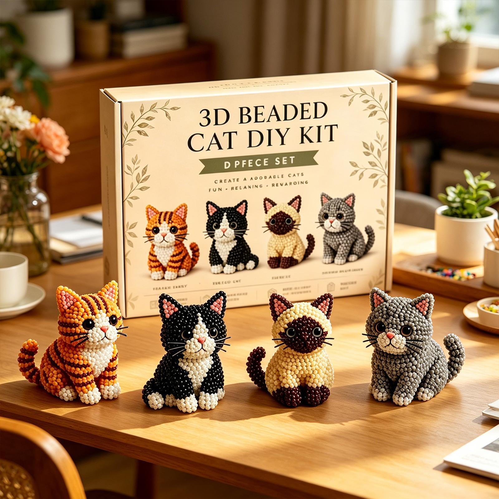 DIY Animal Beading Kit Cute 3D - مراجعة Art Craft Class وسعره