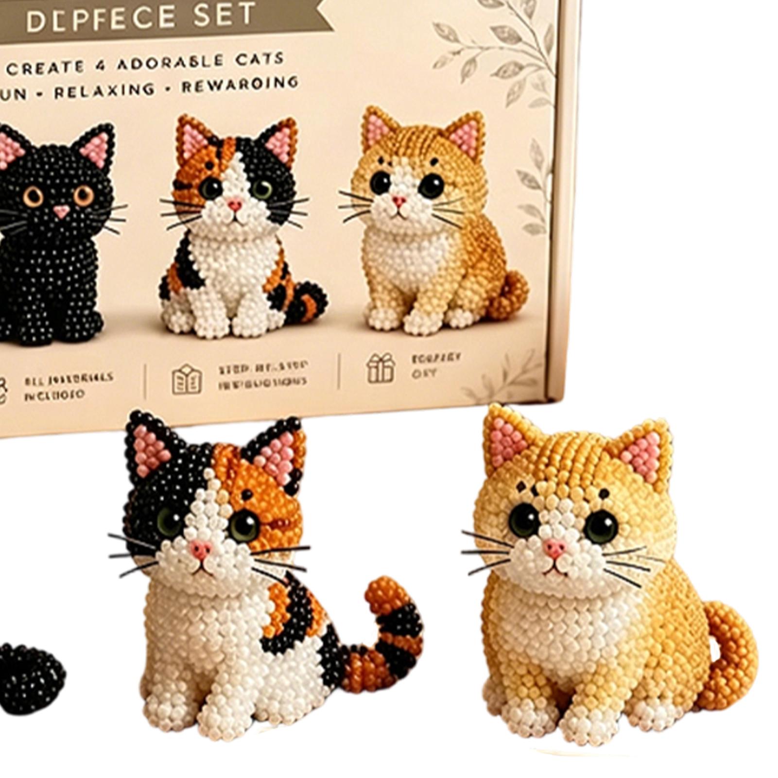 DIY Animal Beading Kit Cute 3D - مراجعة Art Craft Class وسعره