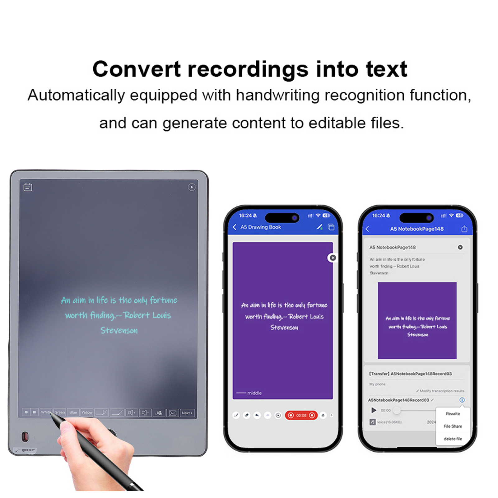 Smart Pen Writing Set BT5.0 AI - مراجعة Calligraphy Pen Set وسعره