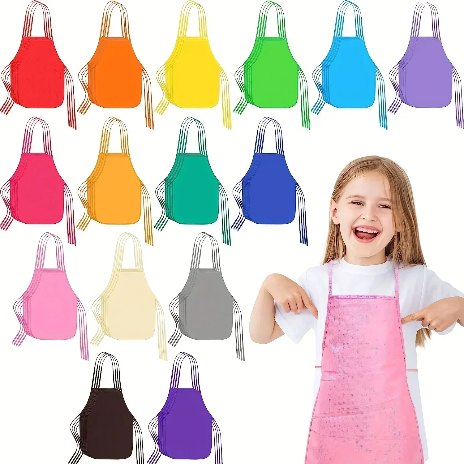 30pcs Kids Non-woven Fabric Ap - مراجعة Art Craft Class وسعره