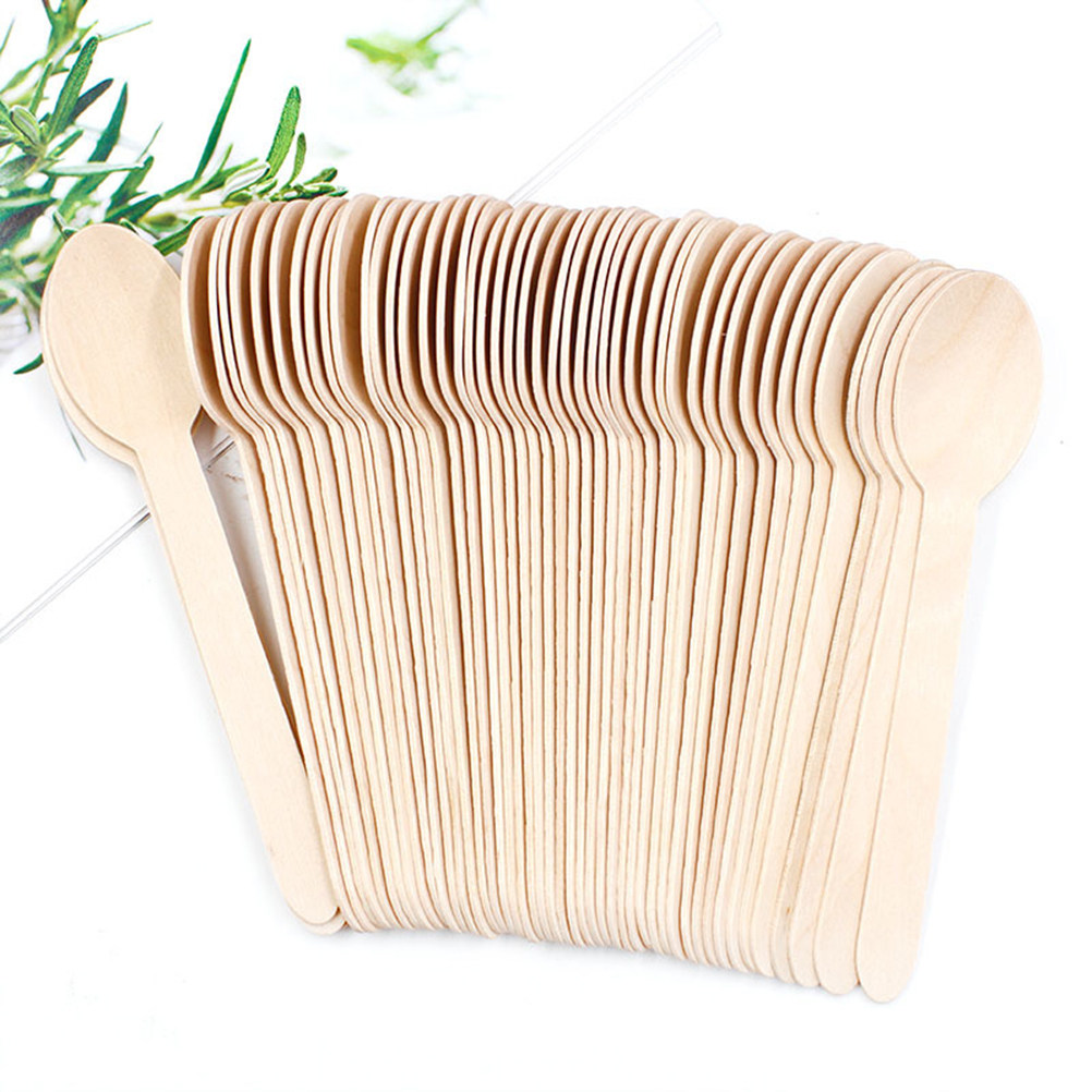 50Pcs Wooden Spoons Semi Finis - مراجعة Art Craft Class وسعره