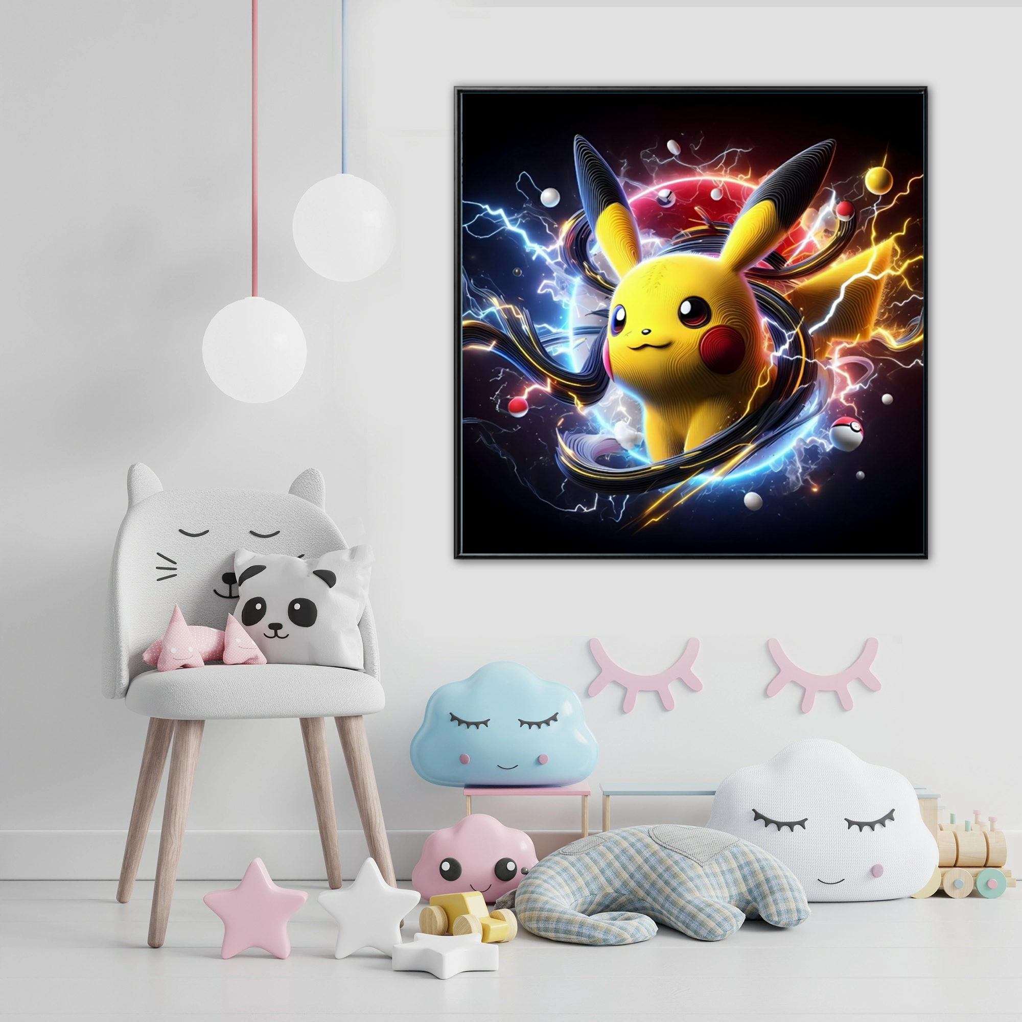 Pikachu Pokemon Cute Cartoon D - مراجعة Art Craft Hobbies وسعره