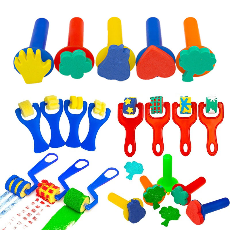 Children Toddler Sponge Stamp  - مراجعة Art Craft Toddler وسعره