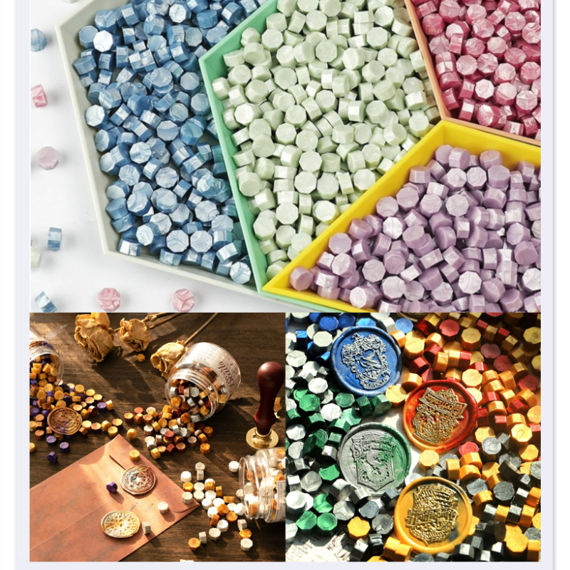 100 Pcs Ber Bag Sealing Wax fo - مراجعة Art Crafting وسعره