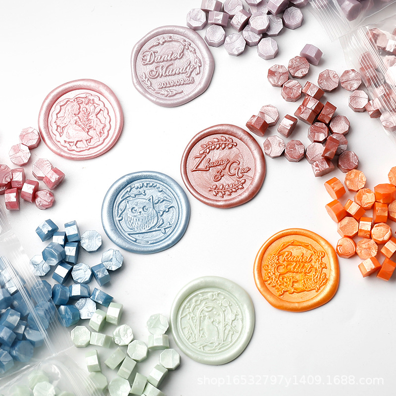 100 Pcs Ber Bag Sealing Wax fo - مراجعة Art Crafting وسعره