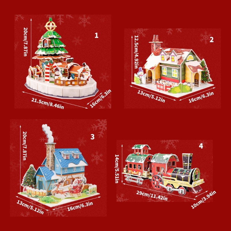 Christmas Tree Model Building  - مراجعة Art Craft Christmas Tree وسعره