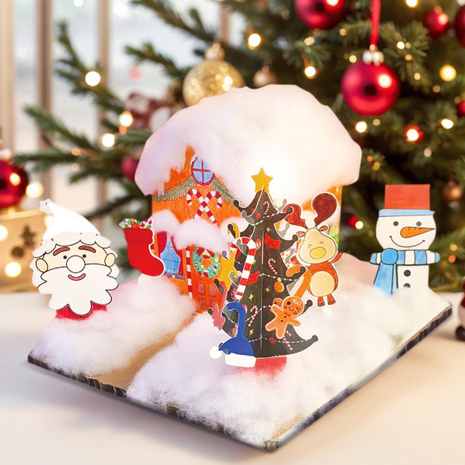 Kids Christmas Craft Kits Educ - مراجعة Art Craft Christmas Tree وسعره