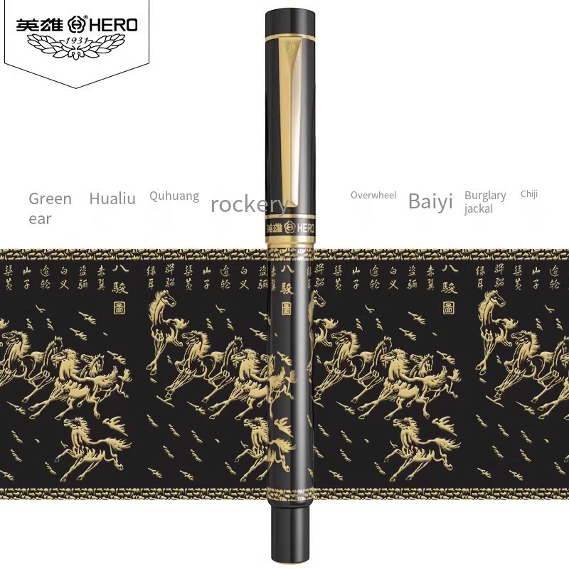 Hero 9063 Fountain Pen - Chine - مراجعة Calligraphy Pen Set وسعره