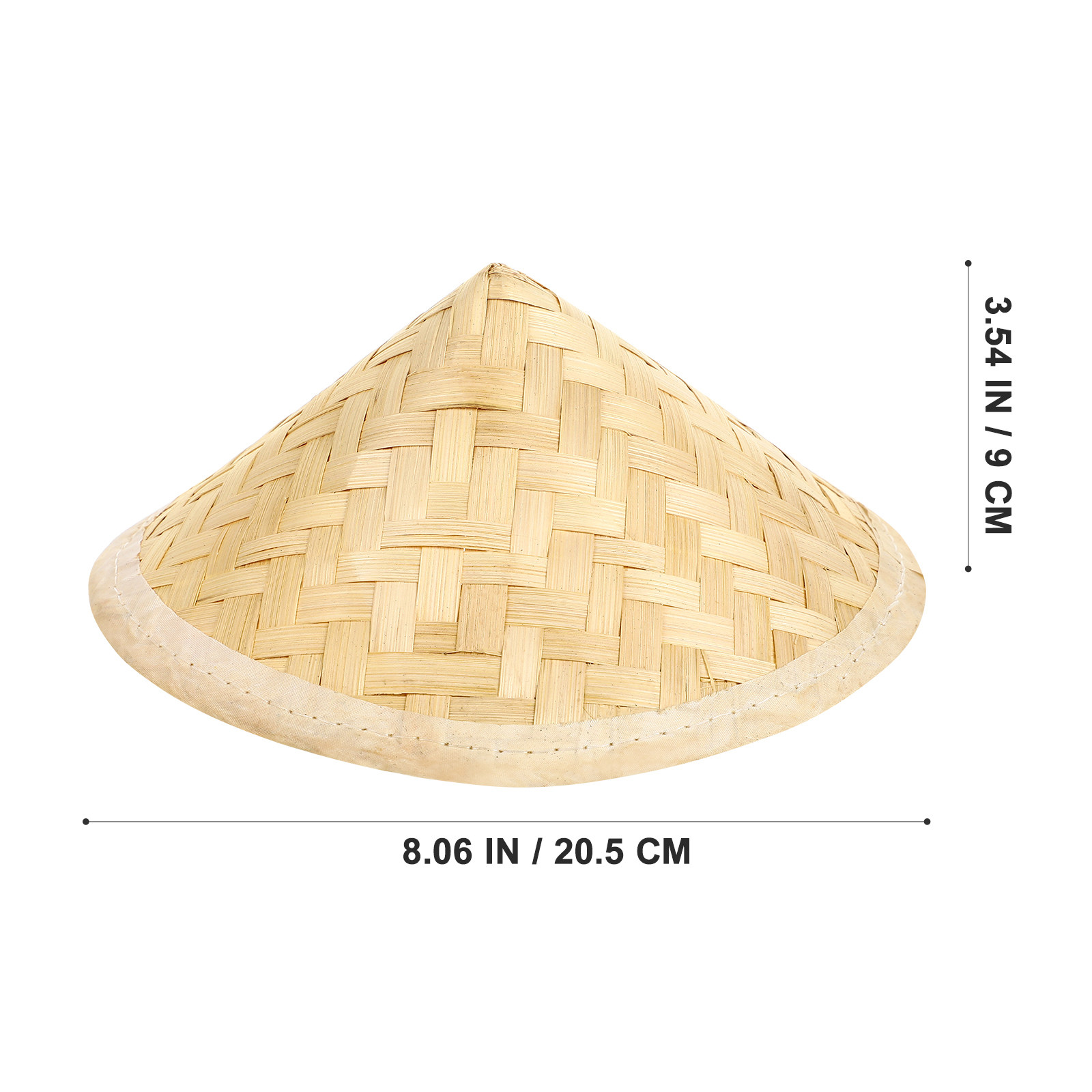 2Pcs Bamboo Woven Hats Kids Cr - مراجعة Art And Craft Photos وسعره