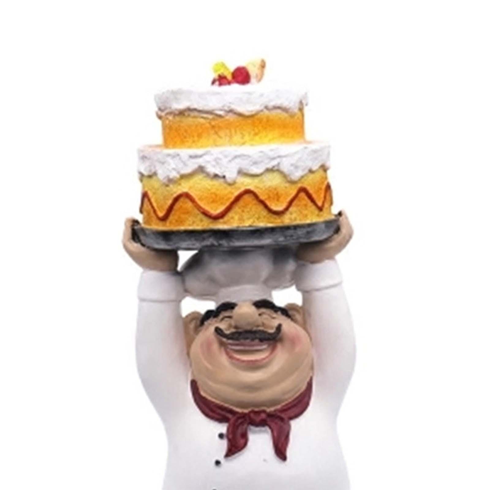 Chef Statue Sculpture Collecti - مراجعة Art Craft Bakery وسعره