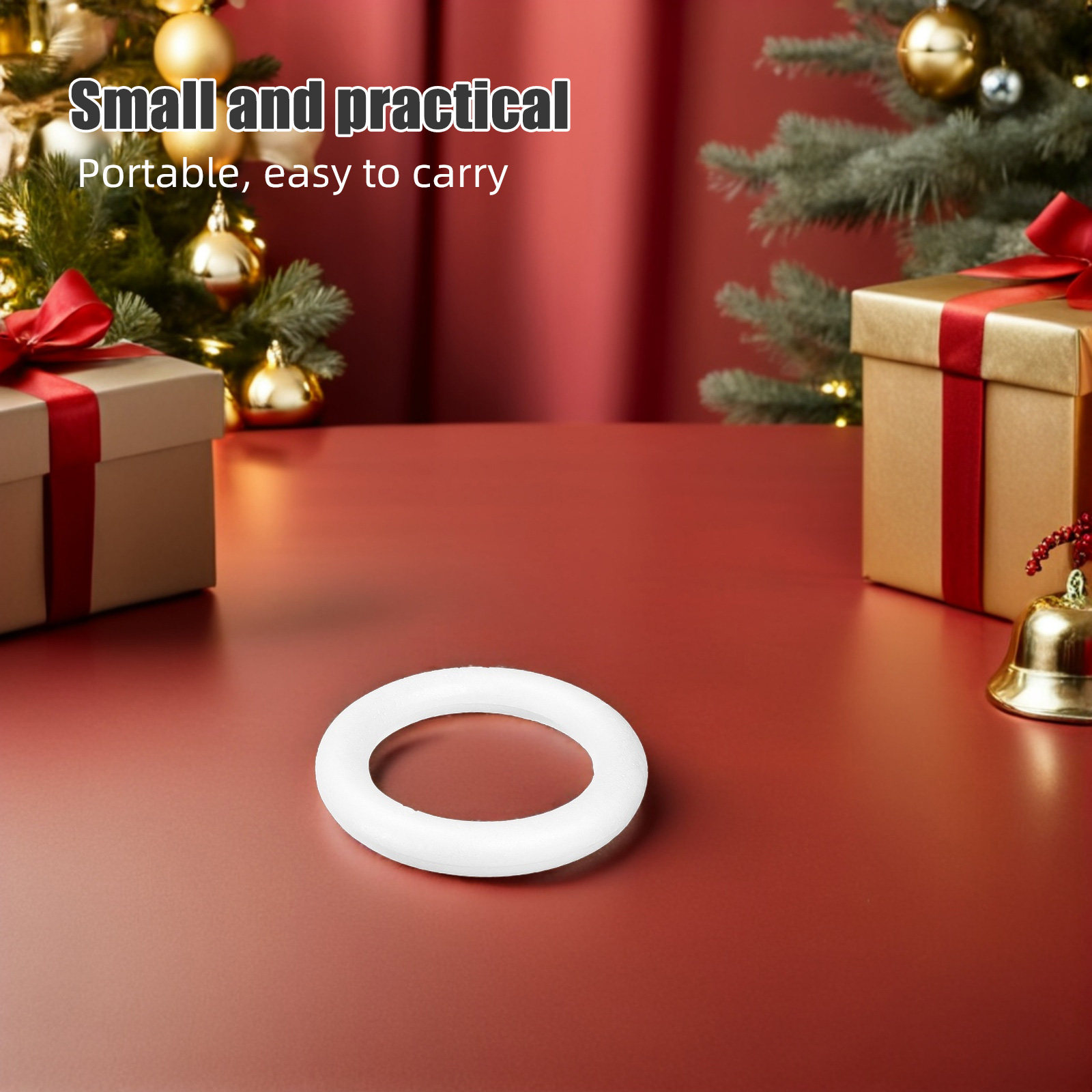DIY Foam Circle Craft Supplies - مراجعة Art Craft Christmas Tree وسعره