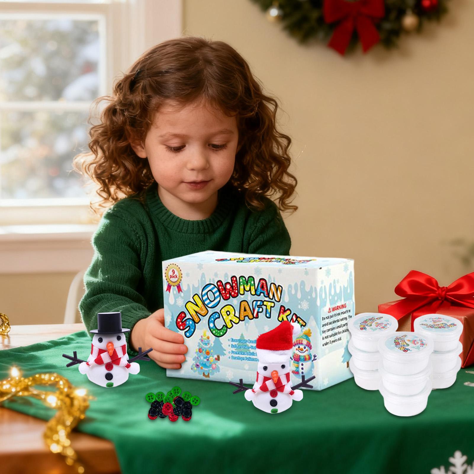 Build A Snowman Kit No Snow In - مراجعة Art Craft Toddler وسعره