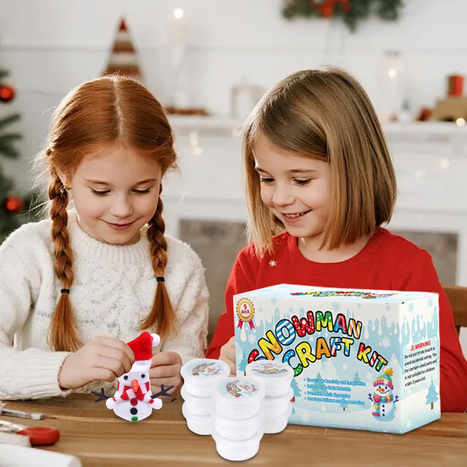 Build A Snowman Kit No Snow In - مراجعة Art Craft Toddler وسعره