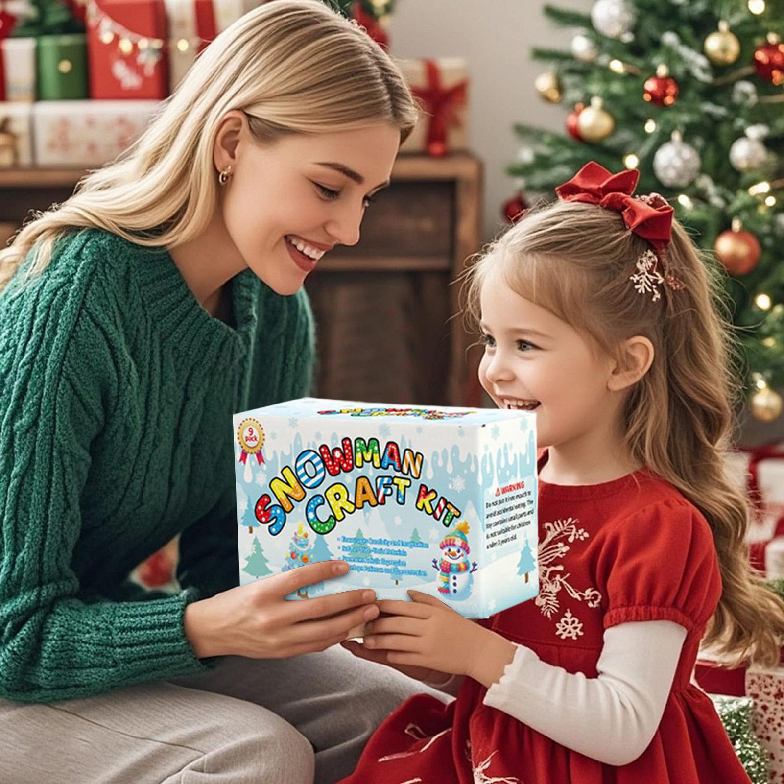 Build A Snowman Kit No Snow In - مراجعة Art Craft Toddler وسعره