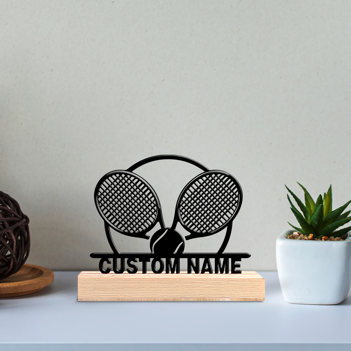 1pc Minimalist Tennis racket P - مراجعة Art Crafting وسعره